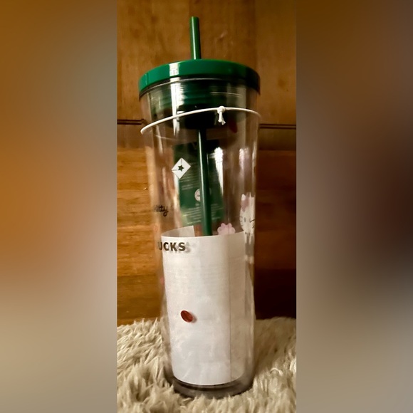Starbucks Hello Kitty Clear Tumbler 2025 Holiday Limited Edition - Picture 4 of 4